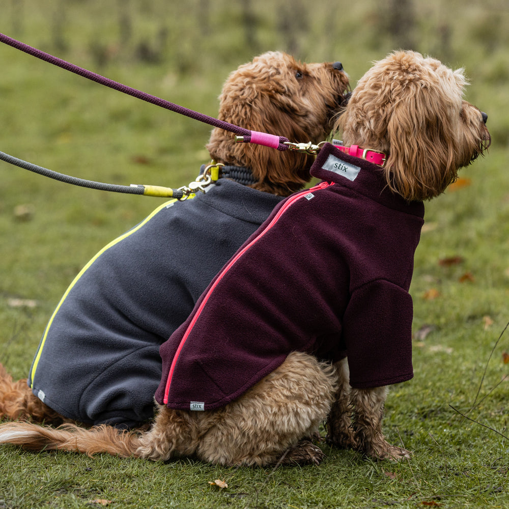 Fleece Dog Coats | Dog Coats by Stix and Co.